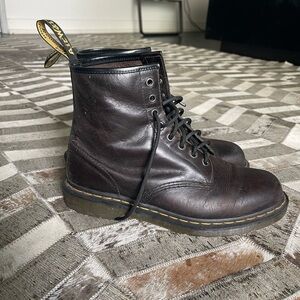 1460 BEX CRAZY HORSE LEATHER LACE UP BOOTS